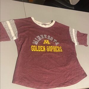 Minnesota Golden Gophers Kids Maroon Shirt